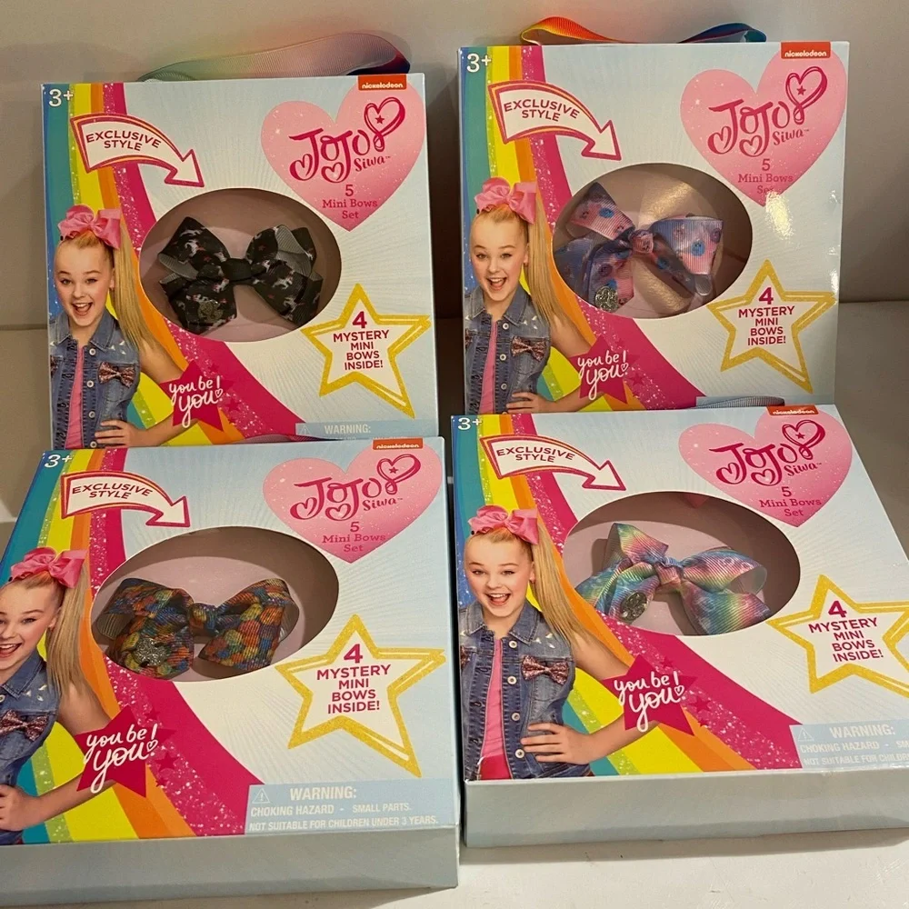 4 Sets JoJo Silva 5 Mini Bow Sets (BQ)